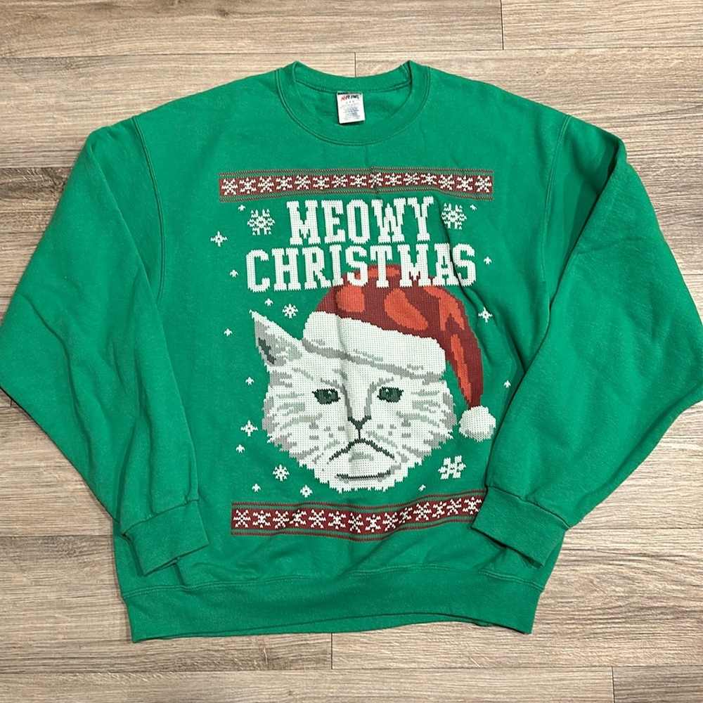 Green Tacky Christmas Sweater